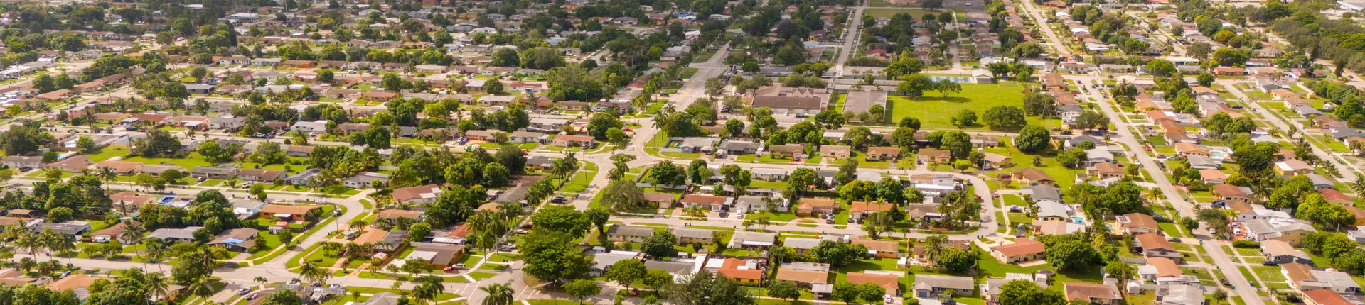 Miami Gardens aerial view